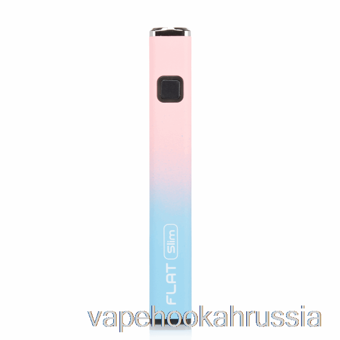 Vape Juicy Yocan плоский тонкий аккумулятор 350 мАч синий розовый